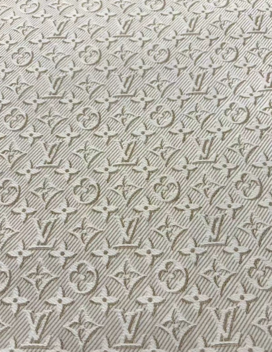 New Jacquard Designer Louis Vuitton Fabric DIY Bag Repaid Upholstery