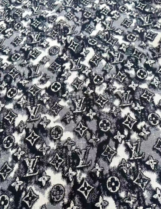 Jacquard Louis Vuitton Designer Fabric for DIY Sewing Craft Upholstery