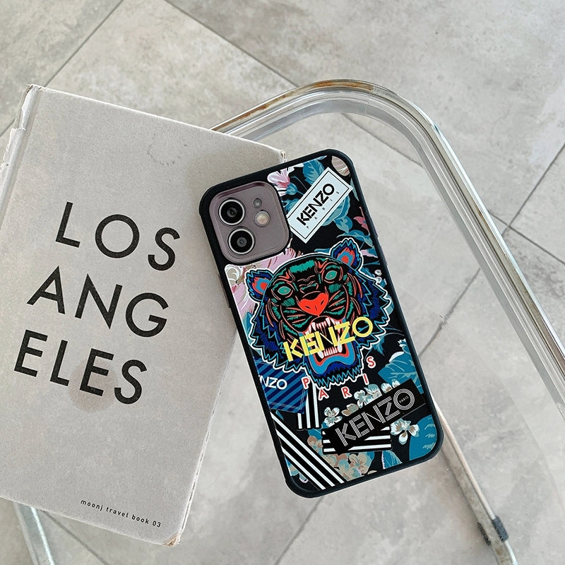 KENZO Fashion Silicone iPhone Cases.