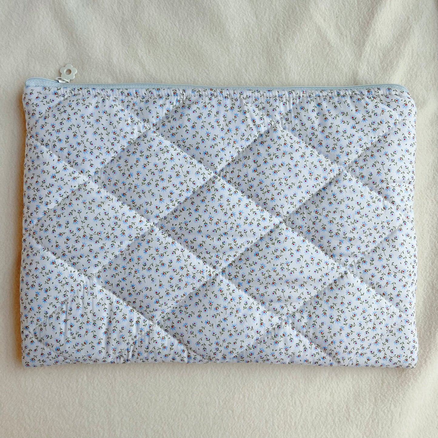 Blue laptop bag