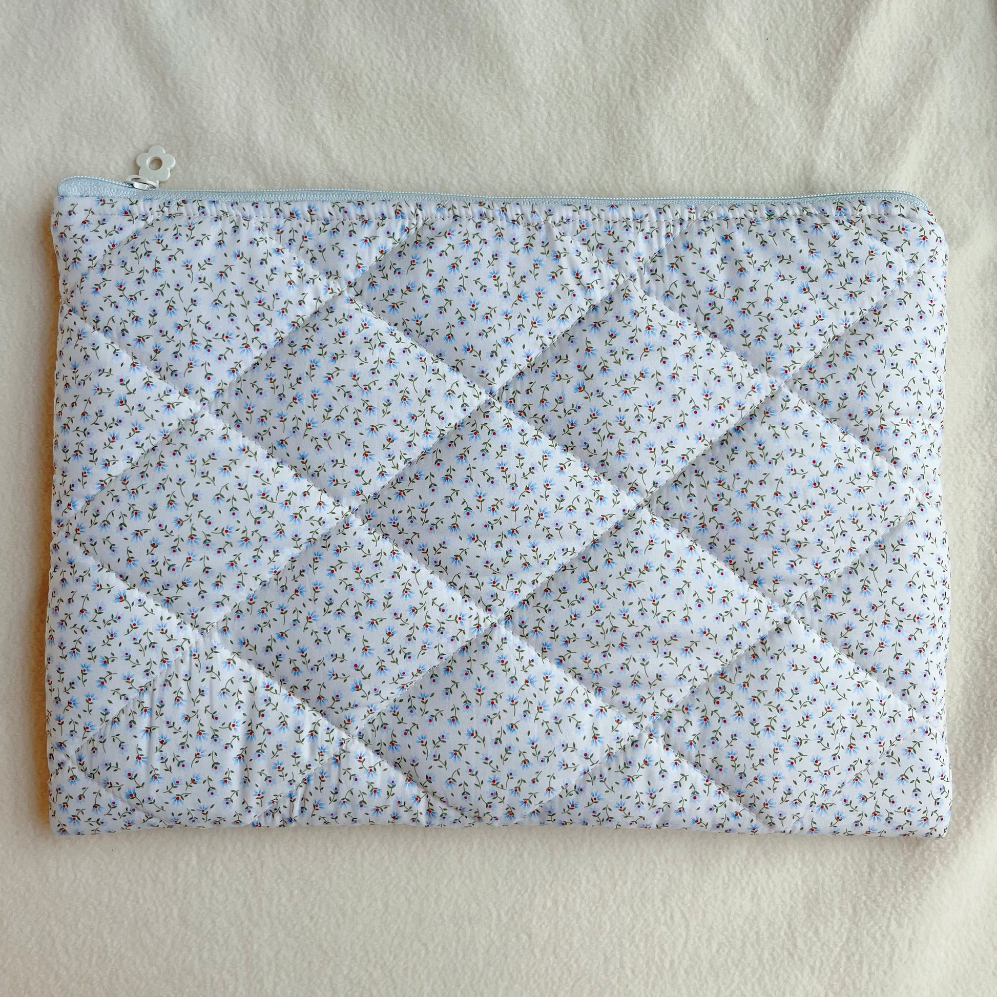 Blue laptop bag