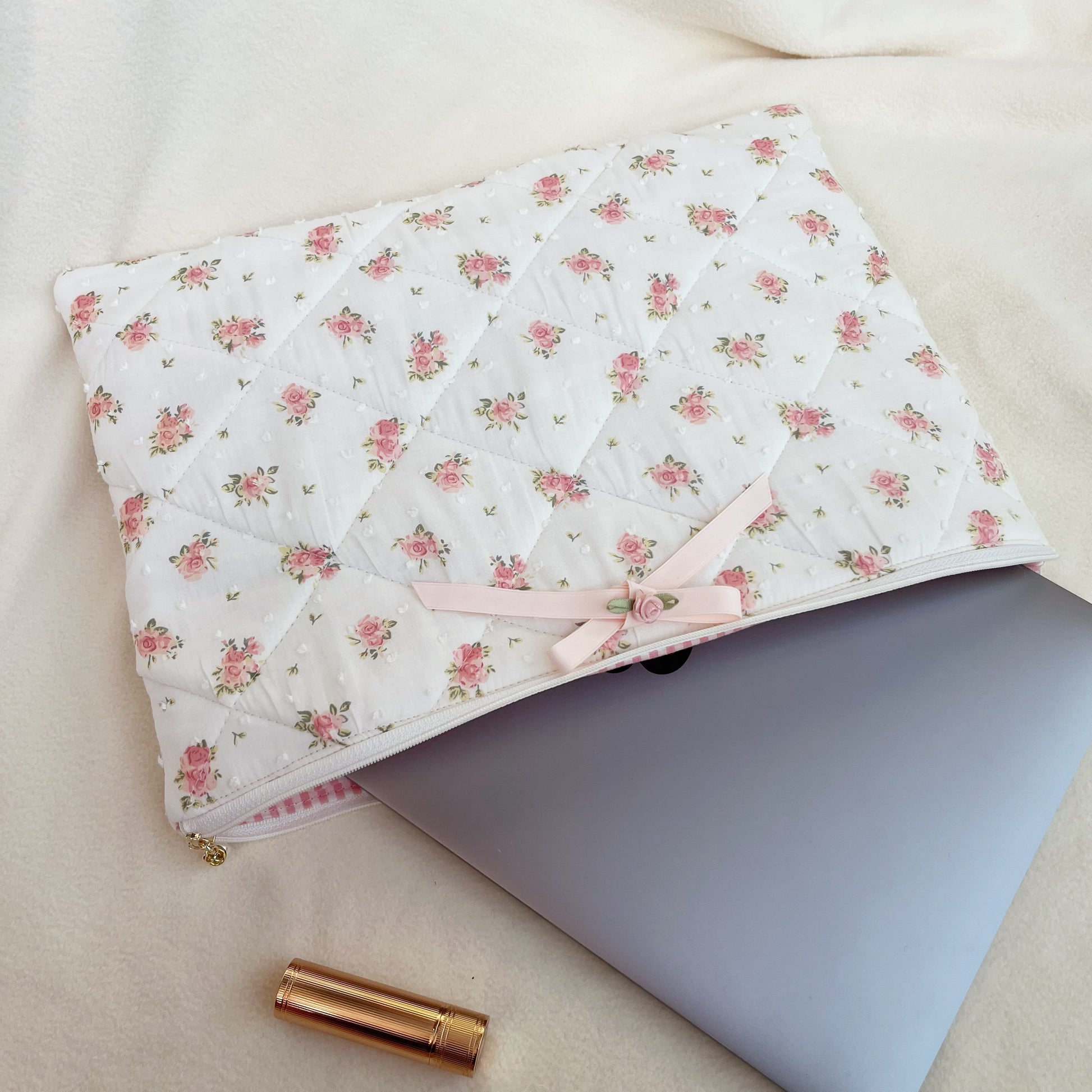 Floral laptop bag