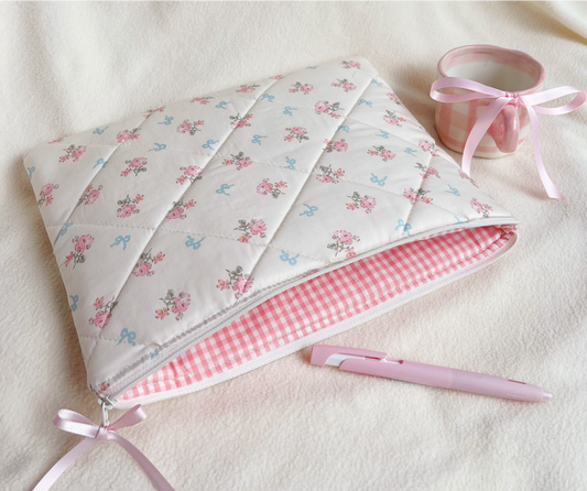 Floral laptop bag