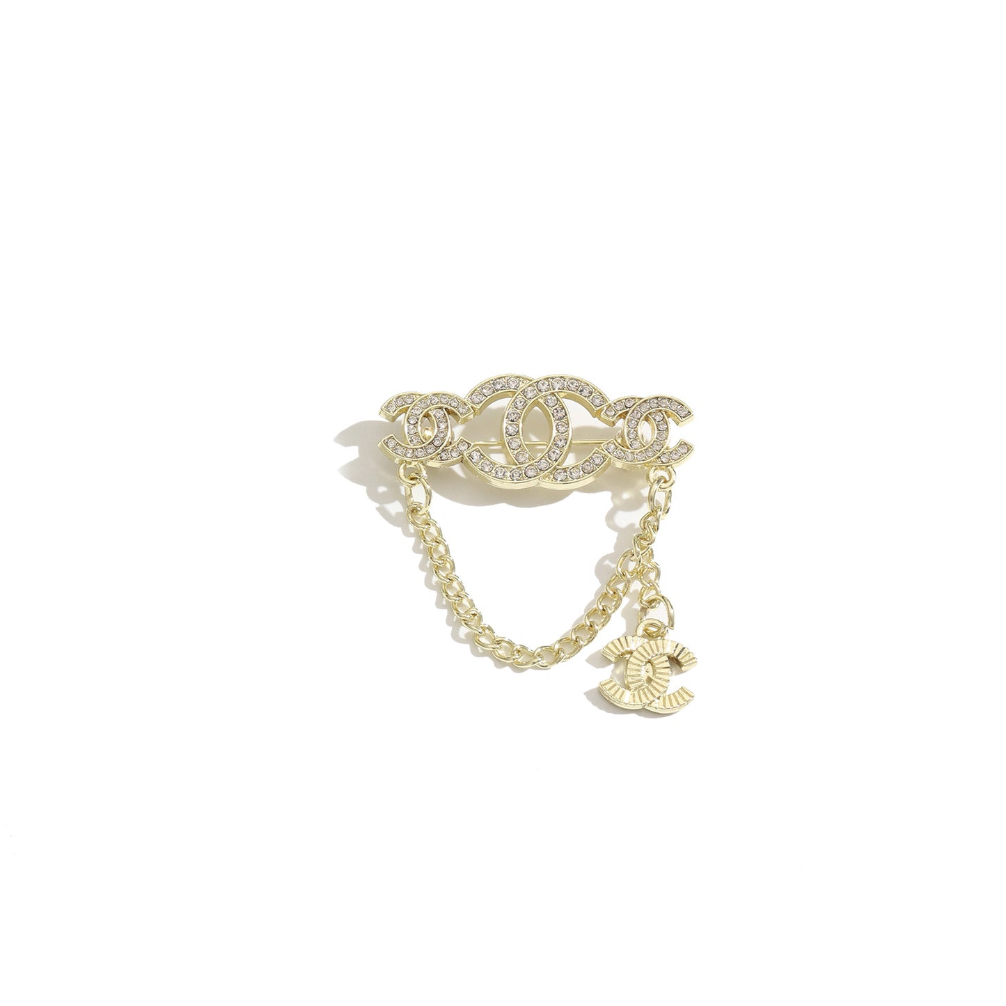 Vintage Chanel-Inspired Brooches, Retro Luxury Pins for Women