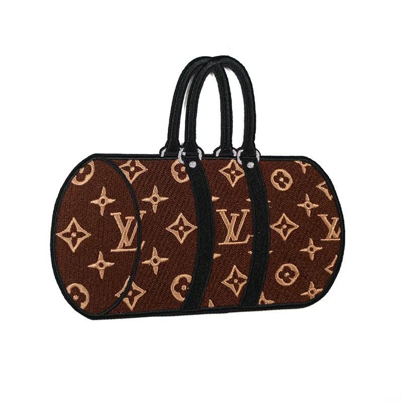 Embroidery LV Patches Custom Clothing Jackets