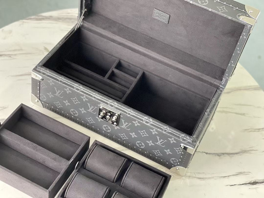 Custom LV Accessories Box Jewelry Box Storage Box Monogram
