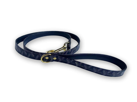 Premium Authentic Goyard Handmade Custom Designer Dog Leash