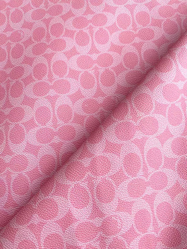 Pink Coach Bag Leather Crocs DIY Designer Fabric Handmade