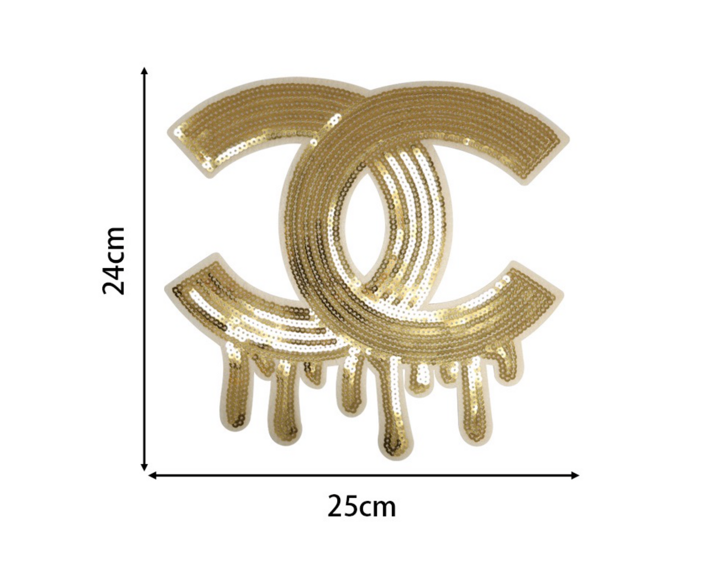 Embroidery Chanel Patches Custom Clothing Jackets