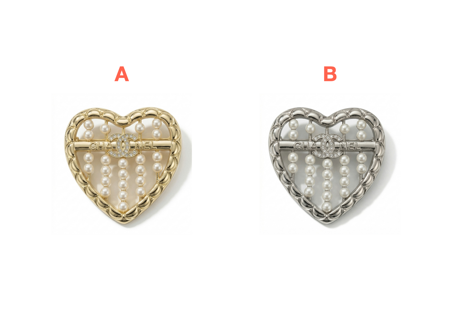 Vintage Chanel-Inspired Brooches, Retro Luxury Pins for Women
