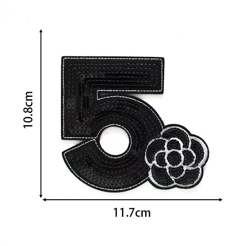 Embroidery Chanel Patches Custom Clothing Jackets