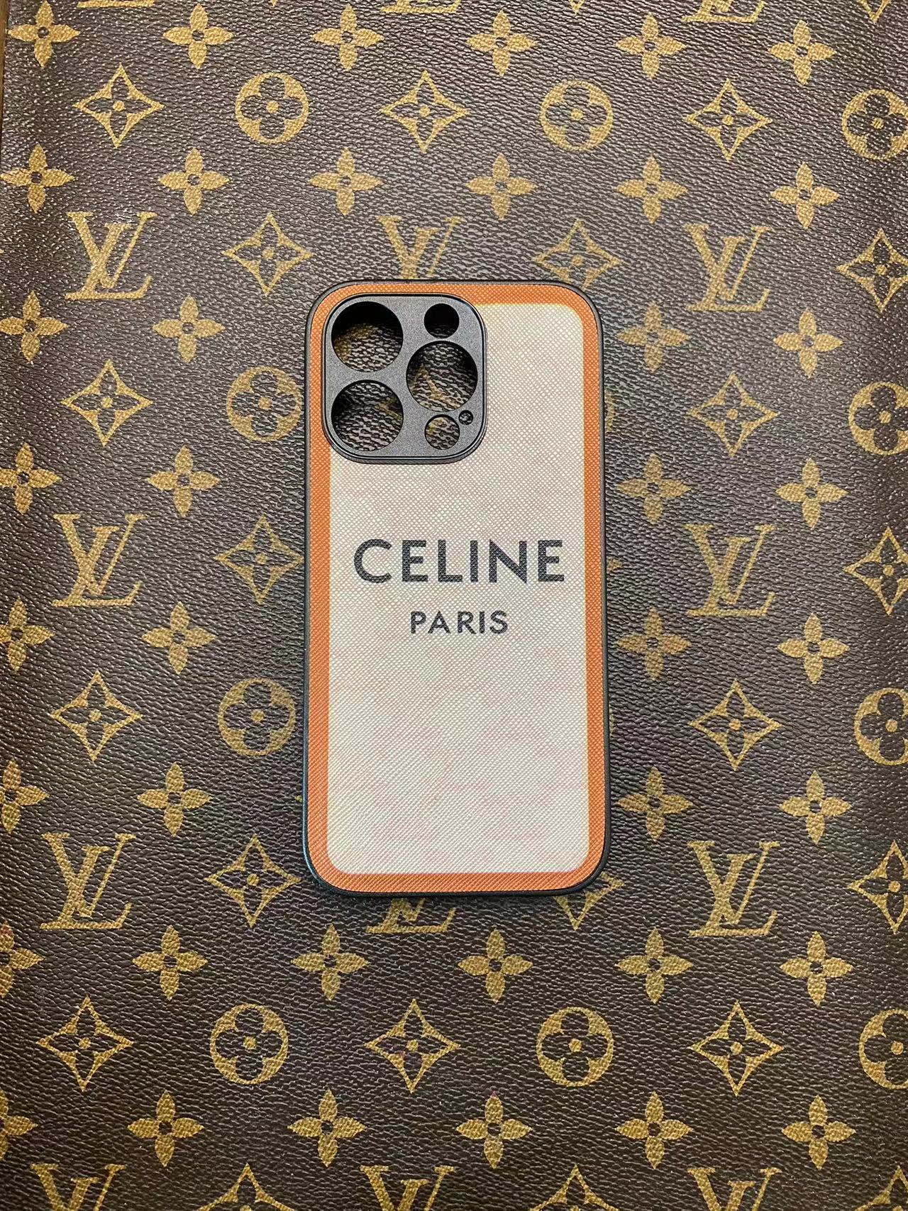 Celine Leather iPhone Case