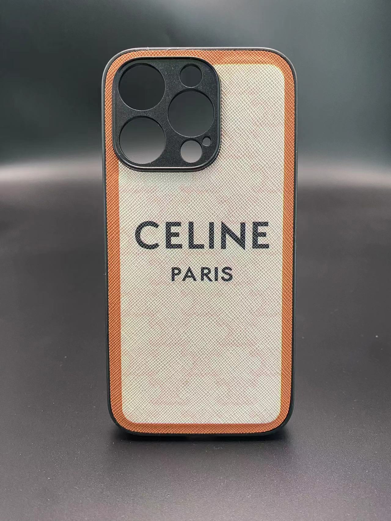 Celine Leather iPhone Case