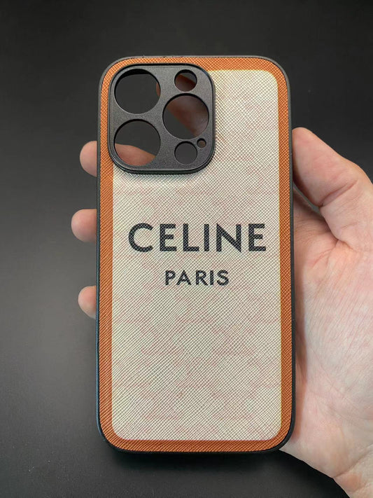 Celine Leather iPhone Case