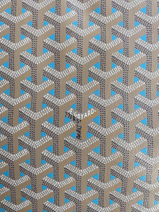 New Color Goyard Canvas Bag Leather Material for DIY Handmade Sewing Project