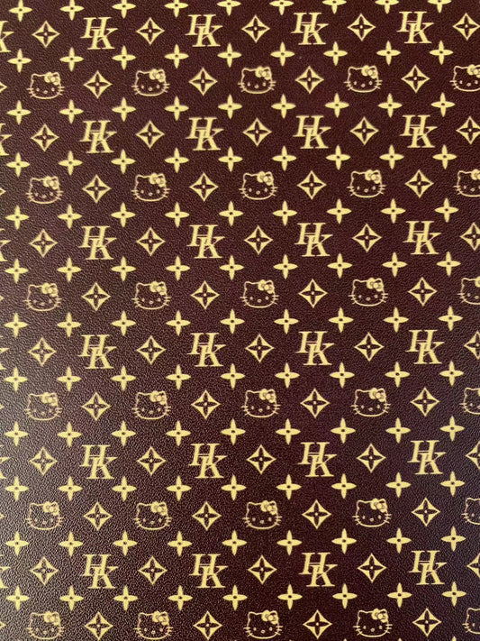 Hello Kitty LV mini Size doll making leather