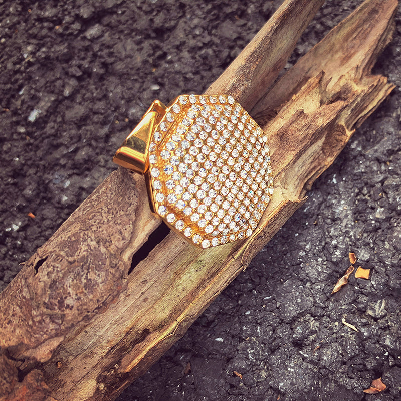 Diamond Golden Hiphop Pendant