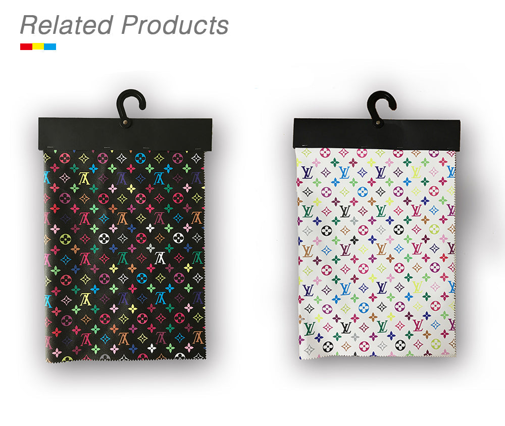 Classic LV vinyl crafting leather fabric for bag