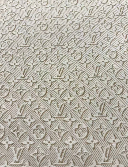New Jacquard Designer Louis Vuitton Fabric DIY Bag Repaid Upholstery