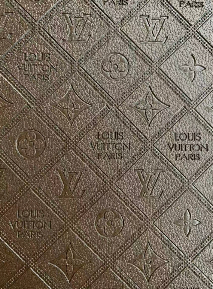 Brown Chocolate LV Motorcycle Seat Leather Custom Upholstery Projects
