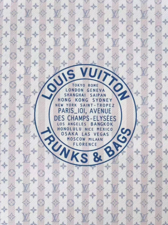Small Pink Louis Vuitton Trunk Leather for Repair DIY Crafts