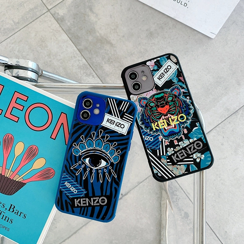KENZO Fashion Silicone iPhone Cases.