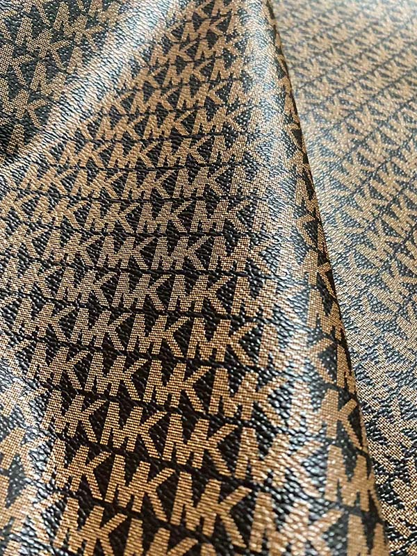 Brown MK Leather Fabric