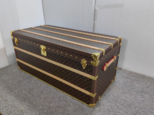 Gold LV Louis Vuitton Trunk Table Accessory for Handmade Custom Homedecor Accessories