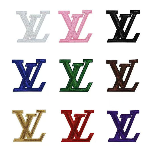 Embroidery LV Patches Custom Clothing Jackets