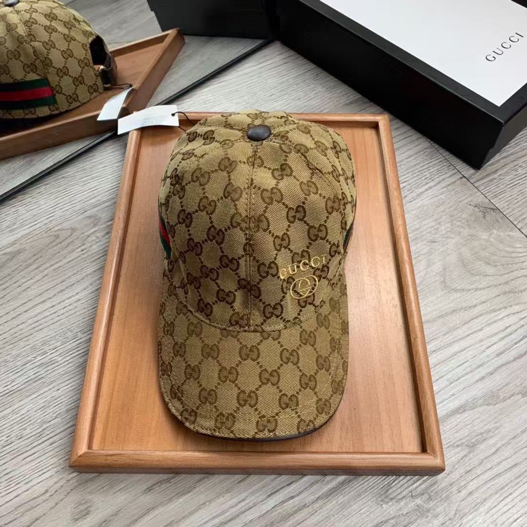 Classic Gucci Vintage Baseball Cap Canvas Hat
