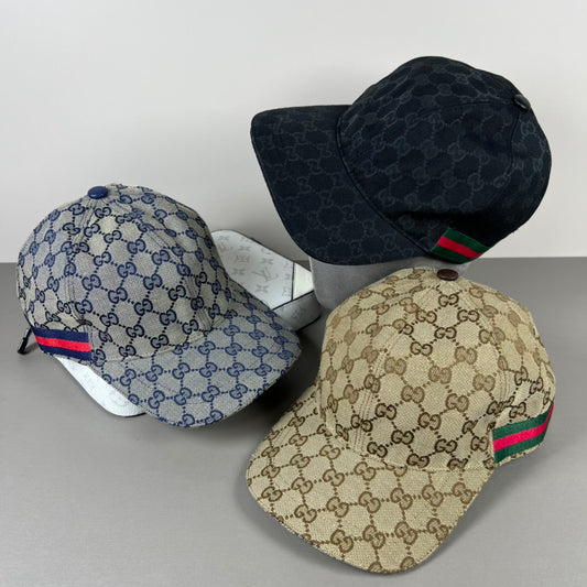 Classic Gucci Vintage Baseball Cap Canvas Hat