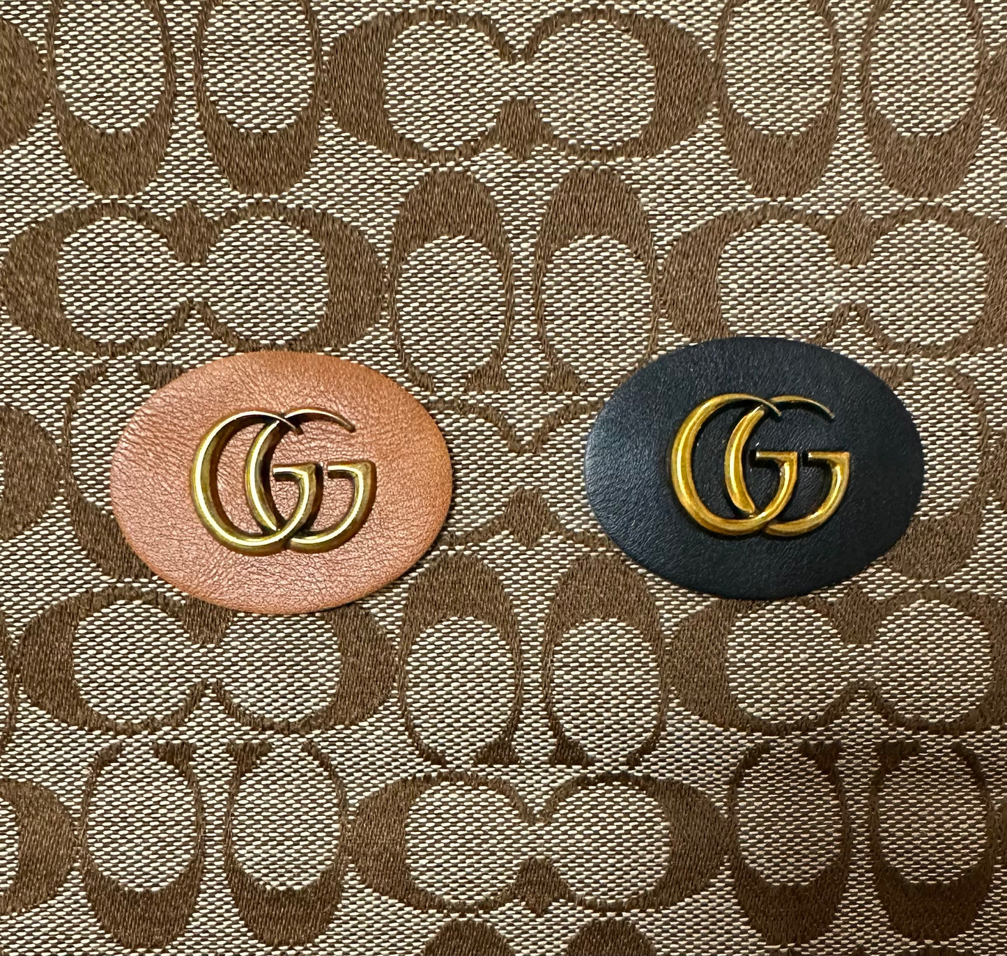 Gucci Vintage Leather Tag Label Patch for Handmade Crafts DIY