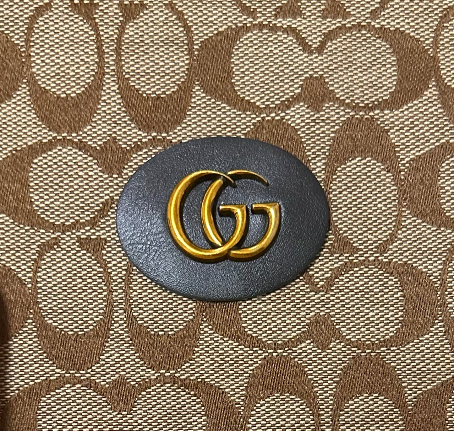 Gucci Vintage Leather Tag Label Patch for Handmade Crafts DIY
