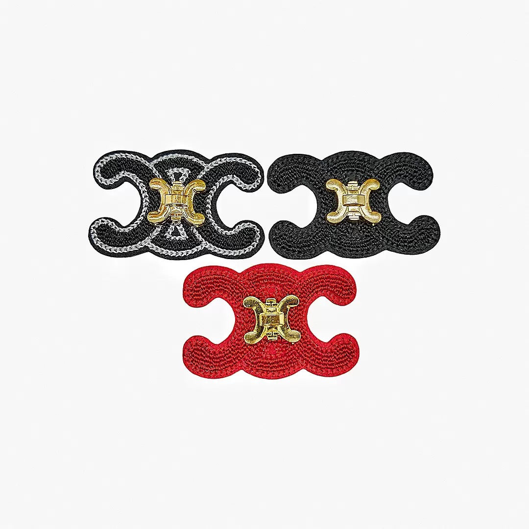 Embroidery Celine Patches Custom Clothing Jackets
