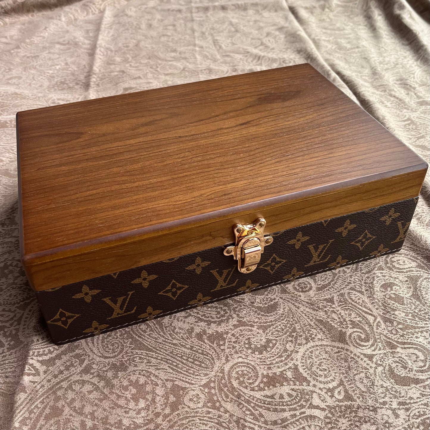 Custom LV  Accessories Box Jewelry Box Monogram