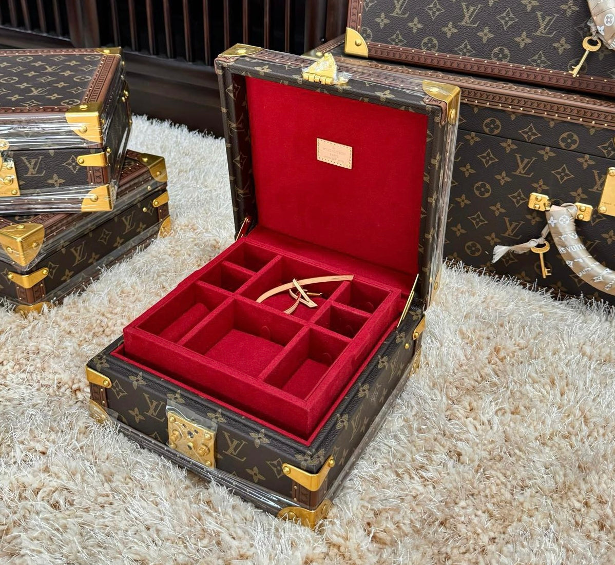 Custom LV  Accessories Box Jewelry Box