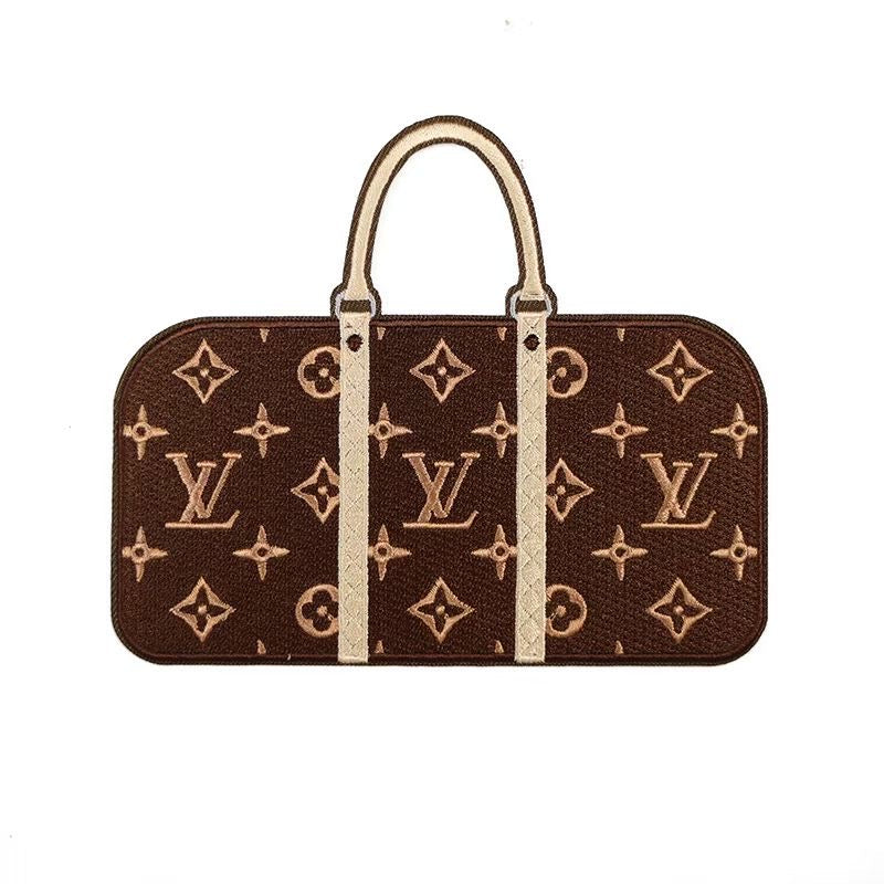 Embroidery LV Patches Custom Clothing Jackets