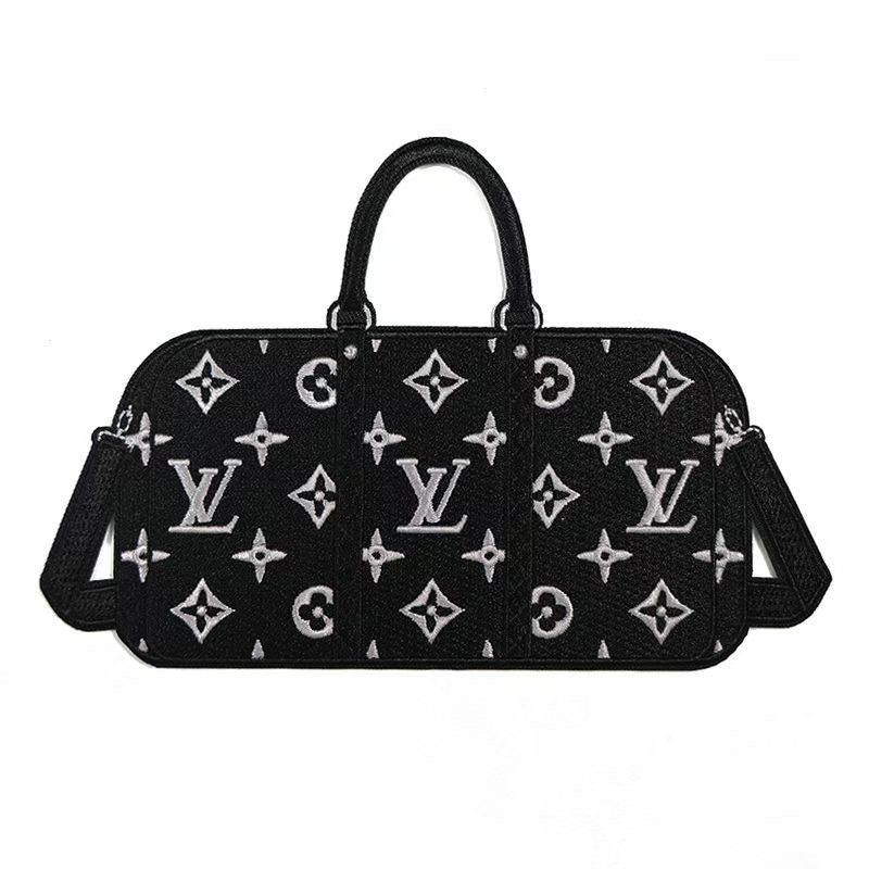 Embroidery LV Patches Custom Clothing Jackets