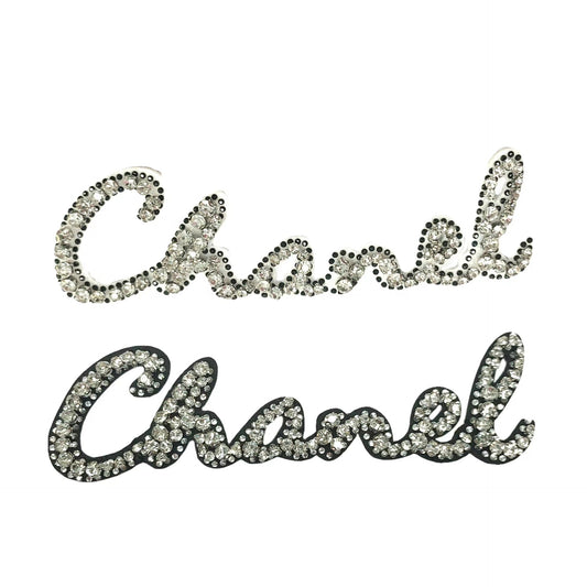 Chanel Rhinestone Patches Custom Clothing Shoes