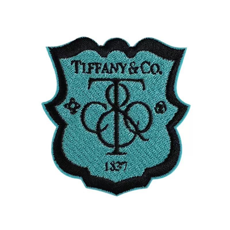 Embroidery Tiffany Dior Patches Custom Clothing Jackets