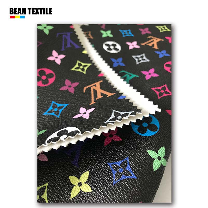 LV Shoe Fabric Takashi Murakami