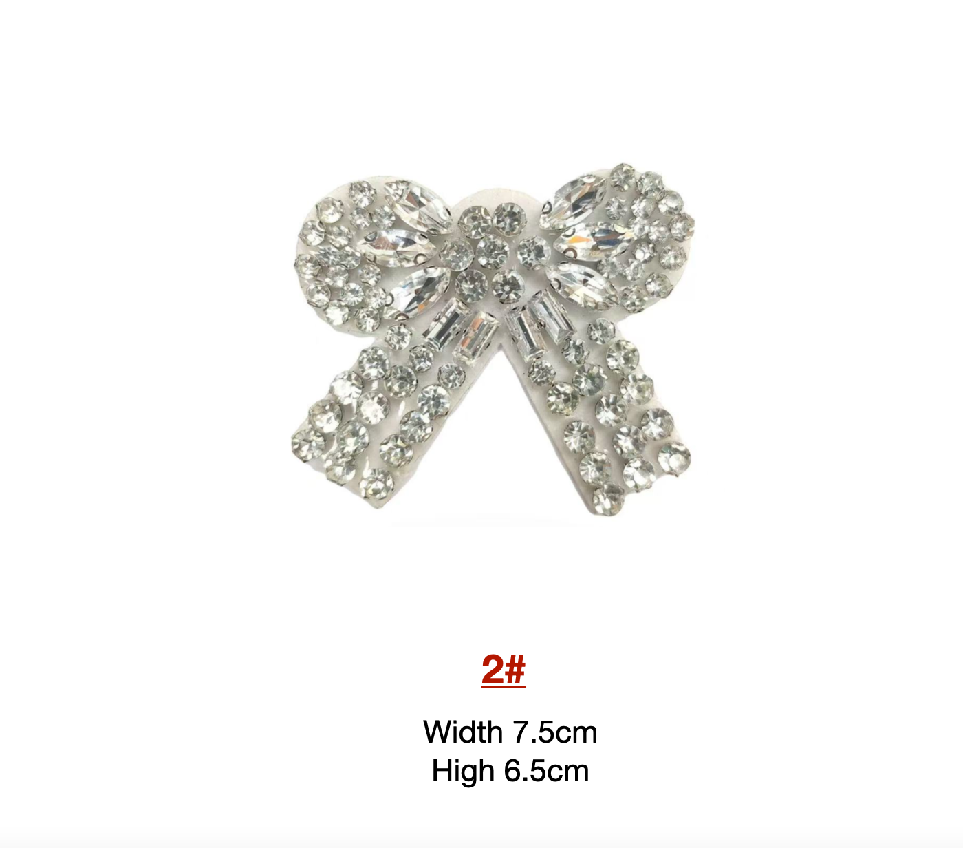 Chanel Rhinestone Patches Beaded Patches Custom Clothing Shoes For Handcraft