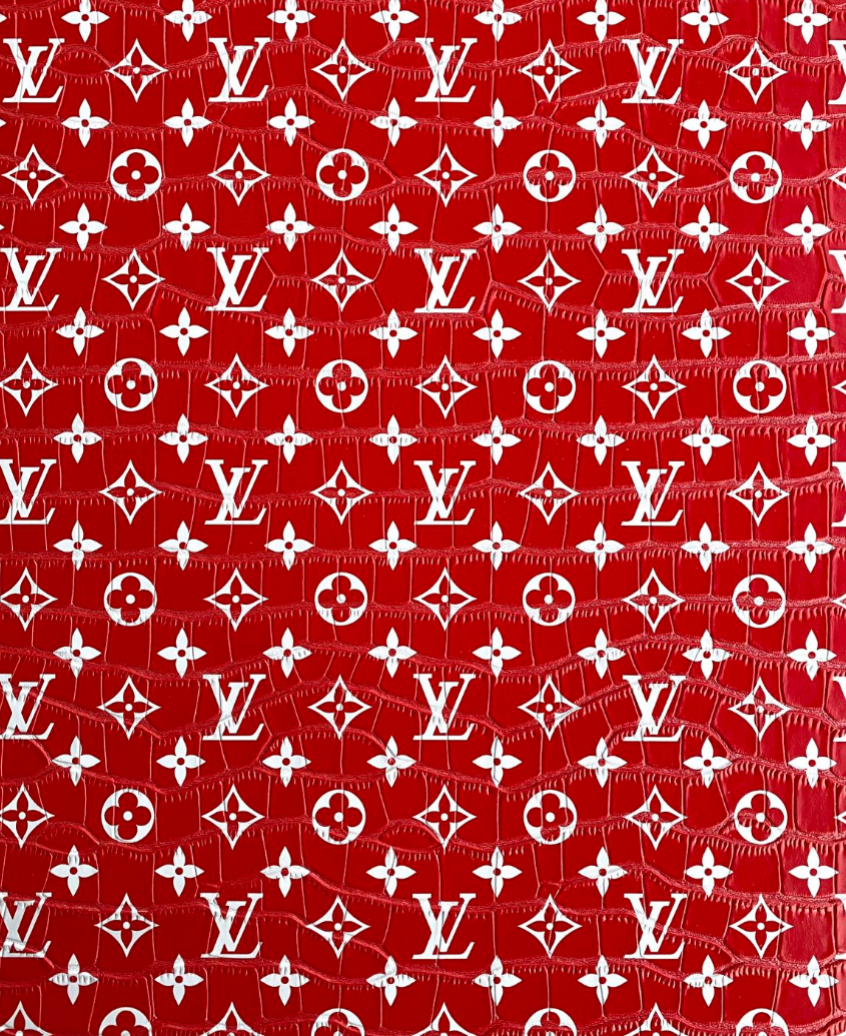 Red Crocodile Alligator Louis Vuitton LV for Custom Bag Repair