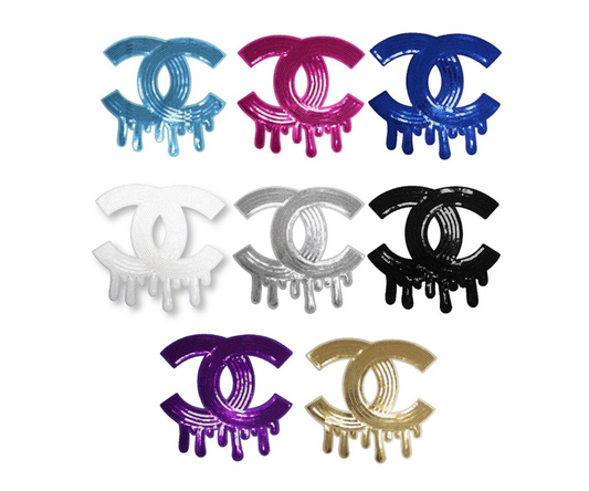 Embroidery Chanel Patches Custom Clothing Jackets