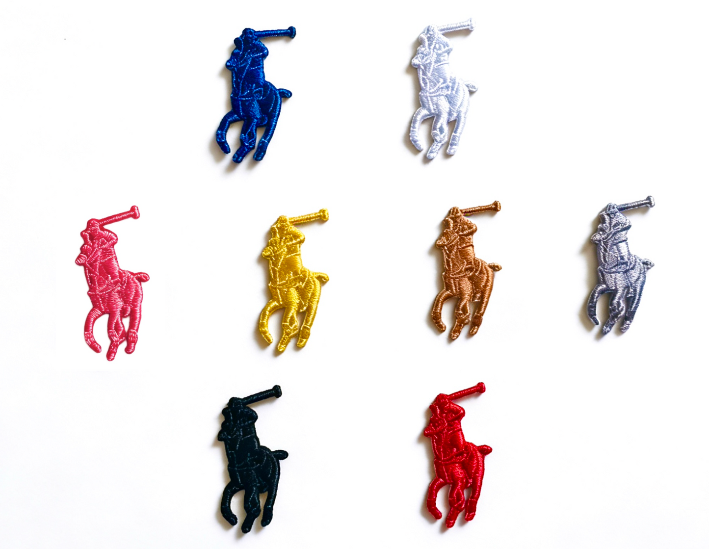 Classic Polo Ralph Lauren Embroidered Patch – Premium Quality for Clothing & Accessories
