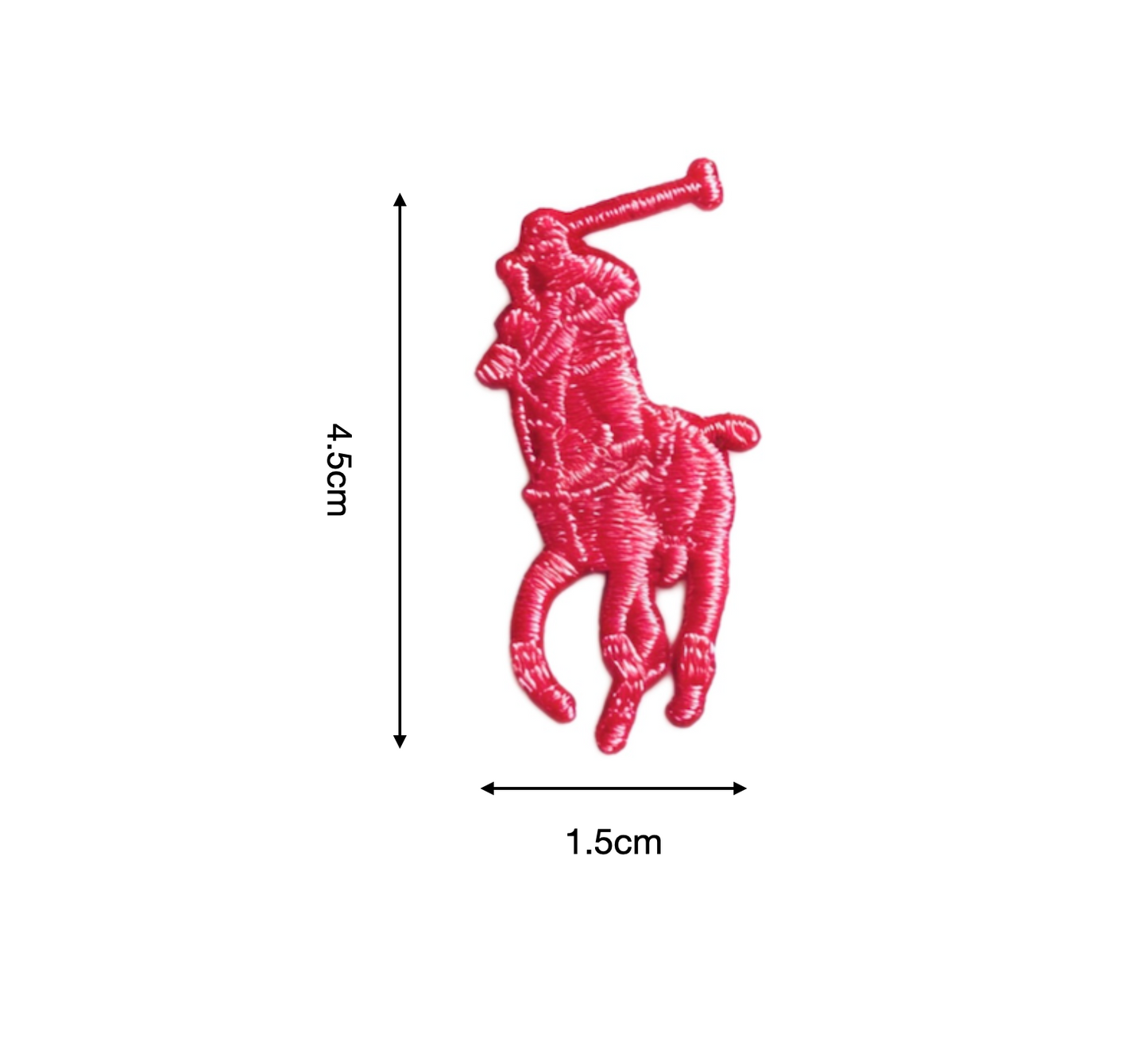 Classic Polo Ralph Lauren Embroidered Patch – Premium Quality for Clothing & Accessories