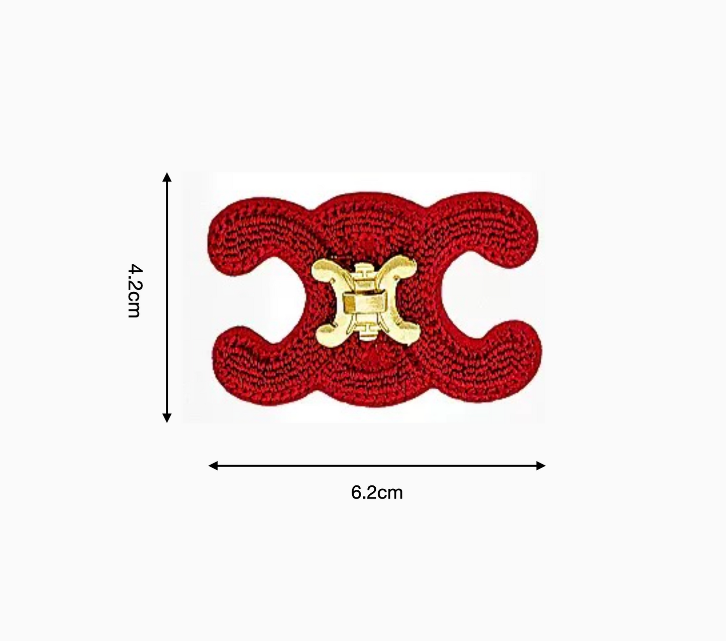 Embroidery Celine Patches Custom Clothing Jackets