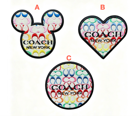Embroidery Coach Patches Custom Clothing Jackets