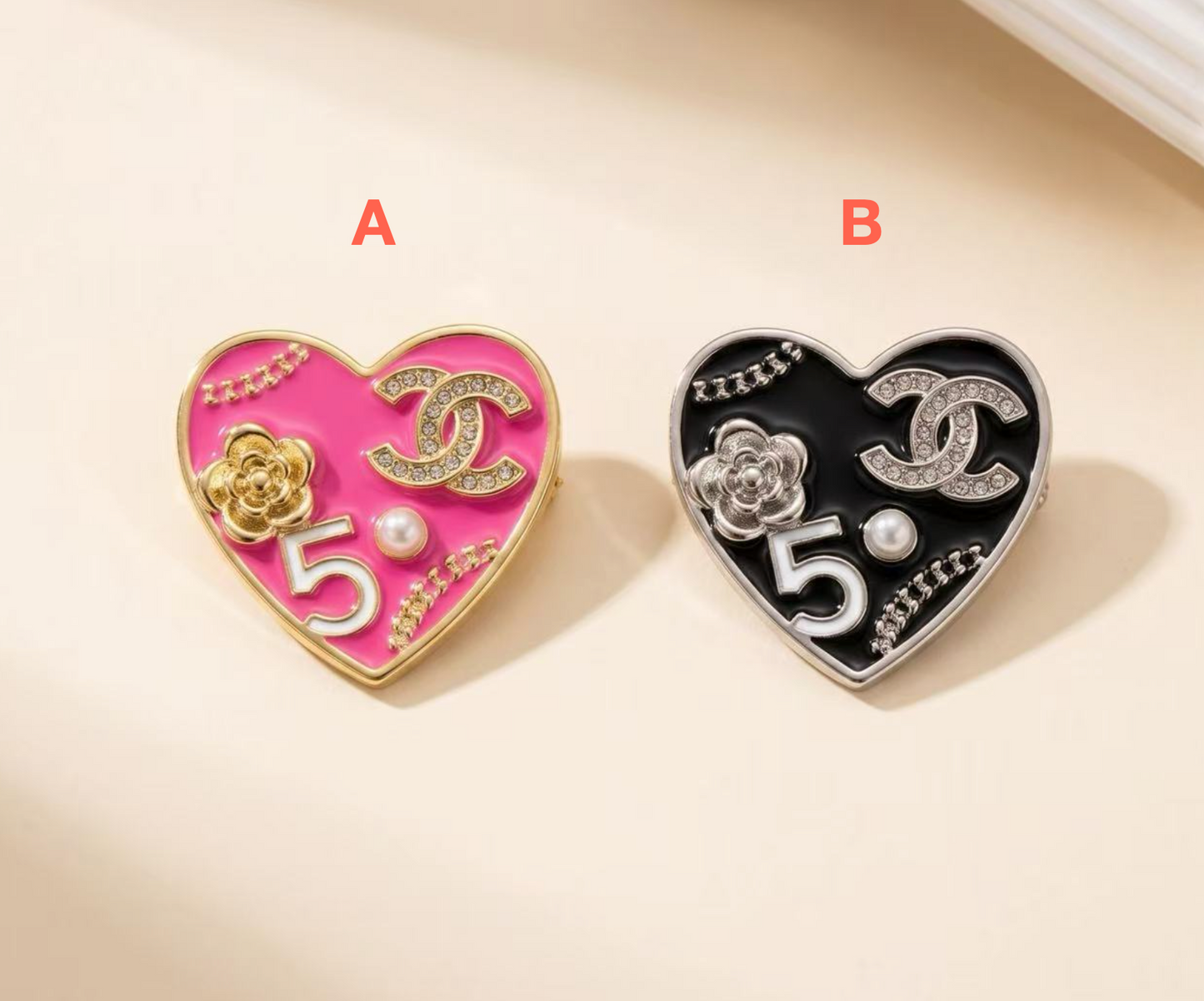 Designer Inspired Chanel Brooches for Women