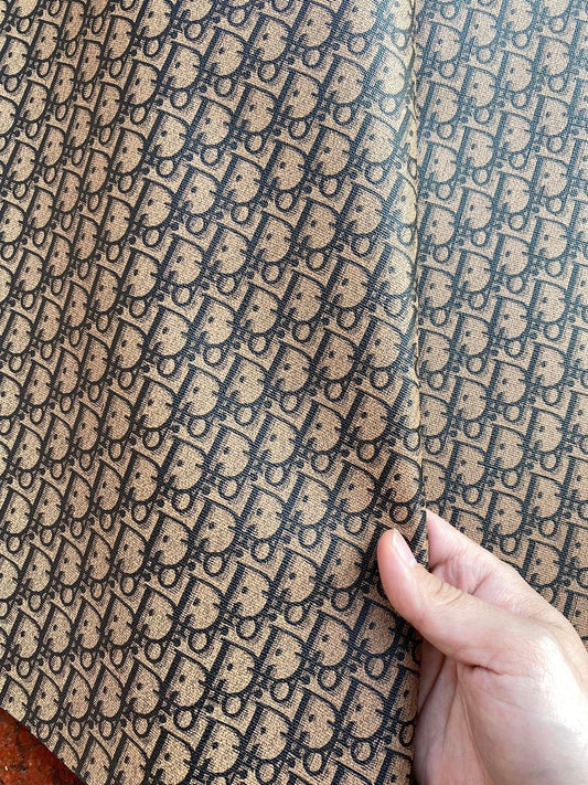 Custom Leather Brown Dior Sneaker Leather